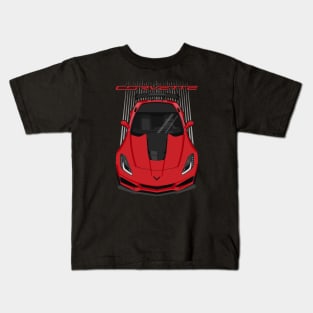 Corvette C7 ZR1 - Red Kids T-Shirt